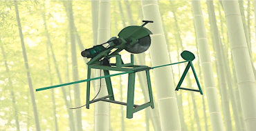 3 Bamboo sawing_chopping machine-B