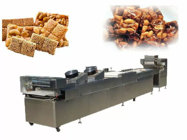 PEANUT & SESAME BRITTLE BAR CUTTING MACHINE