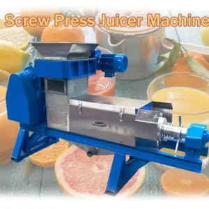 SCREW PRESS JUICER MACHINE (COLD PRESS JUICE EXTRACTOR)